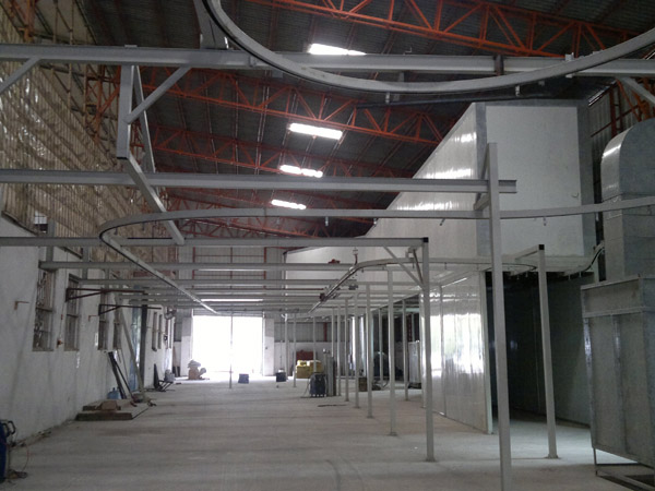 涂裝生產(chǎn)線